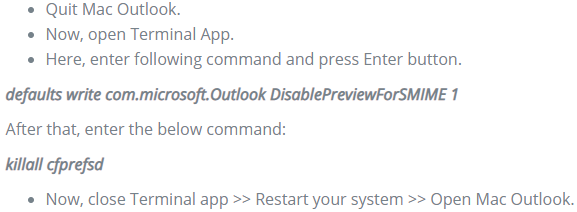 outlook for mac freezing during use